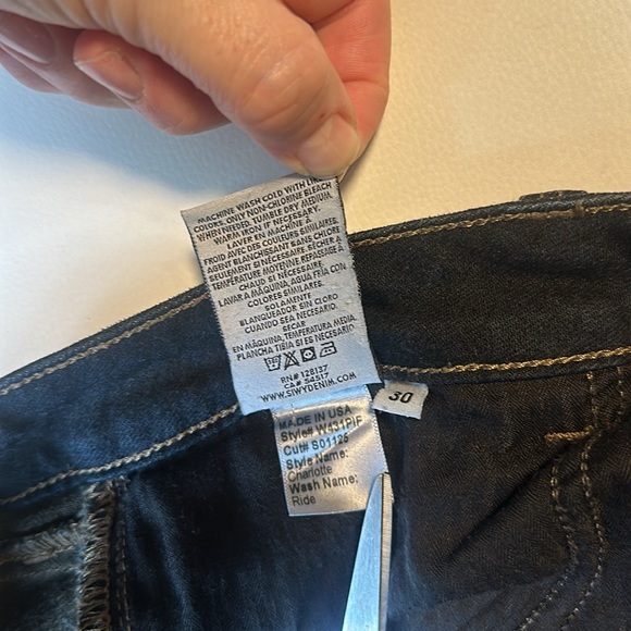 Siwy bootcut jeans dark wash size 30 - Picture 6 of 6